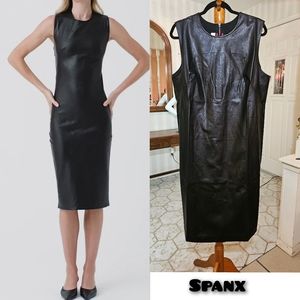 Spanx Faux Leather Dress
